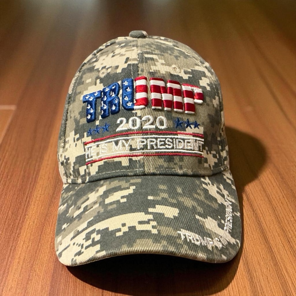 Camouflage Trump 2020 Hat - Picture 9 of 9